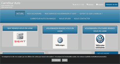 Desktop Screenshot of carrefourauto.fr